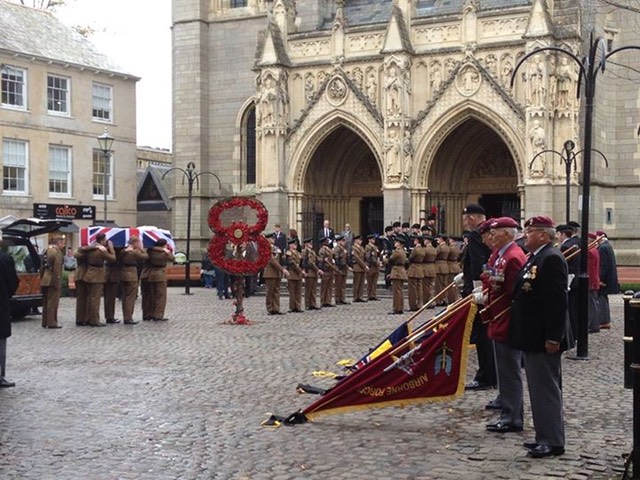 Truro Cathedral to pay their respects to soldier David Curnow